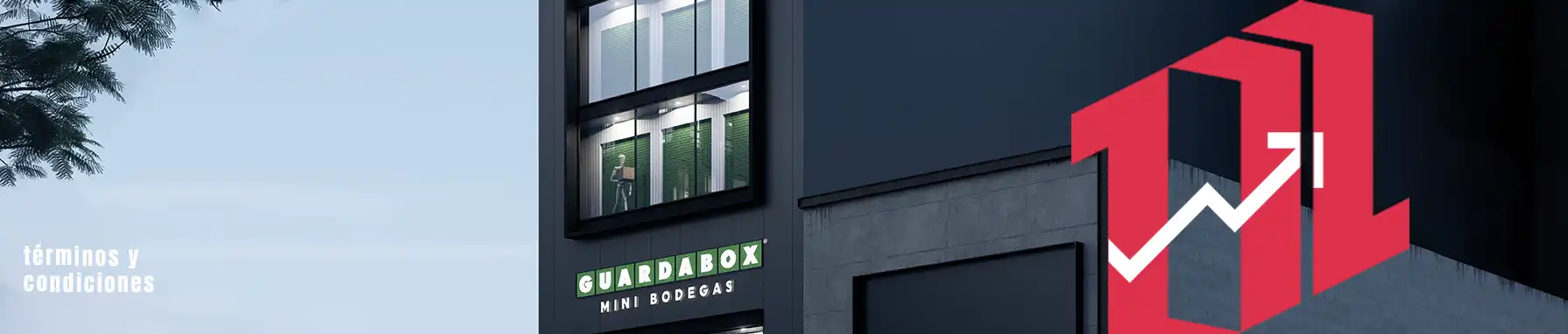 Términos y Condiciones para la Promoción Guardabox Américas IV, disponible en 100 Ladrillos